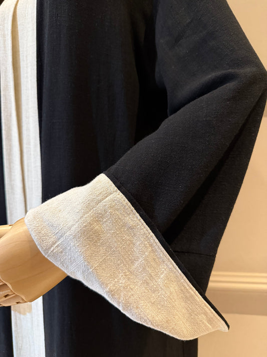 Ensemble 2 pièces en Lin (noir)